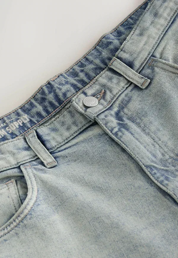 Джинсы деним Regular fit - edit balloon jeans - baggy jeans Next, light blue, светло-голубой — фото 3