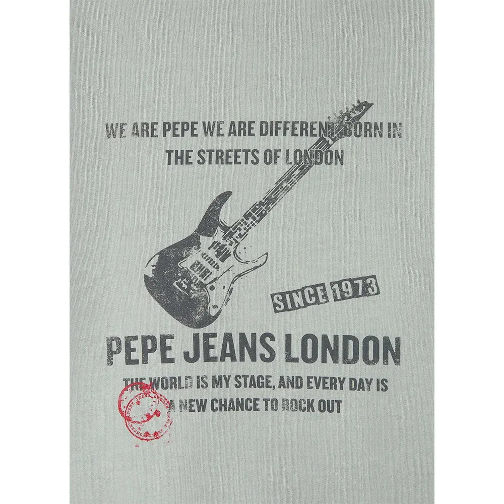 Свитшот Gyo Pepe Jeans, зеленый — фото 4