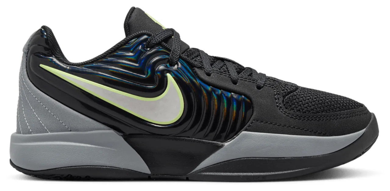Детские кроссовки для мальчиков с амортизирующей подошвой Ja 2 Night Vision Nike, Black/Phantom