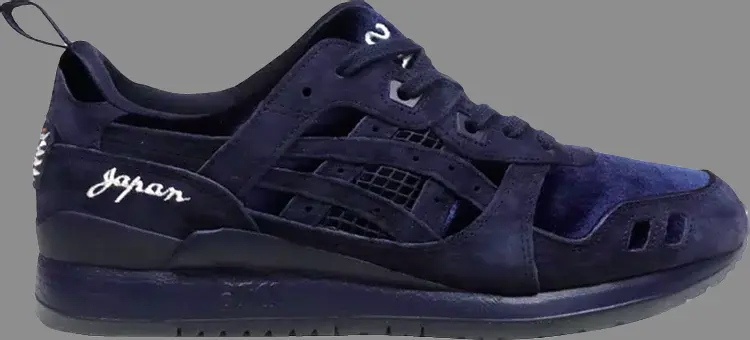 

Кроссовки mita sneakers x beams x gel lyte 3 'navy souvenir jacket' Asics, синий