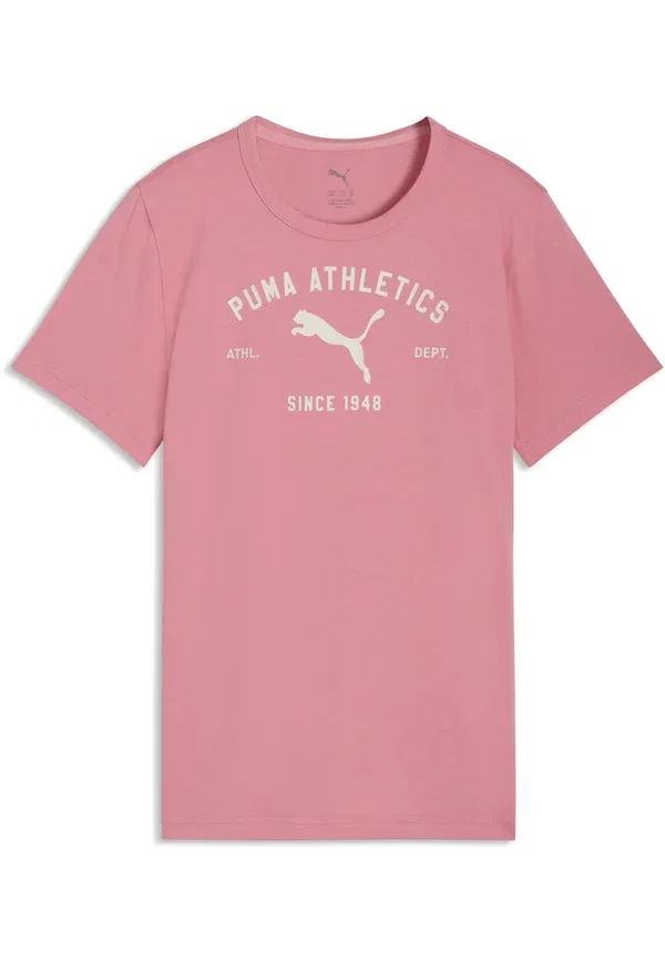 Футболка с принтом Class Graphic T-shirt Puma, wild pink, розовый — фото 4