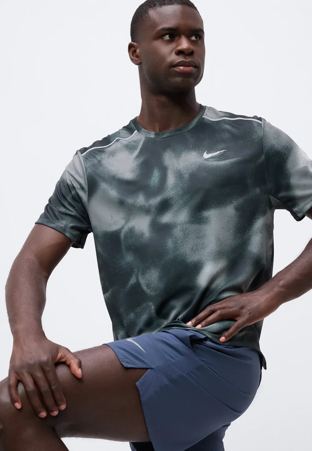 Милер - спортивная футболка Nike Performance, Black — фото 4