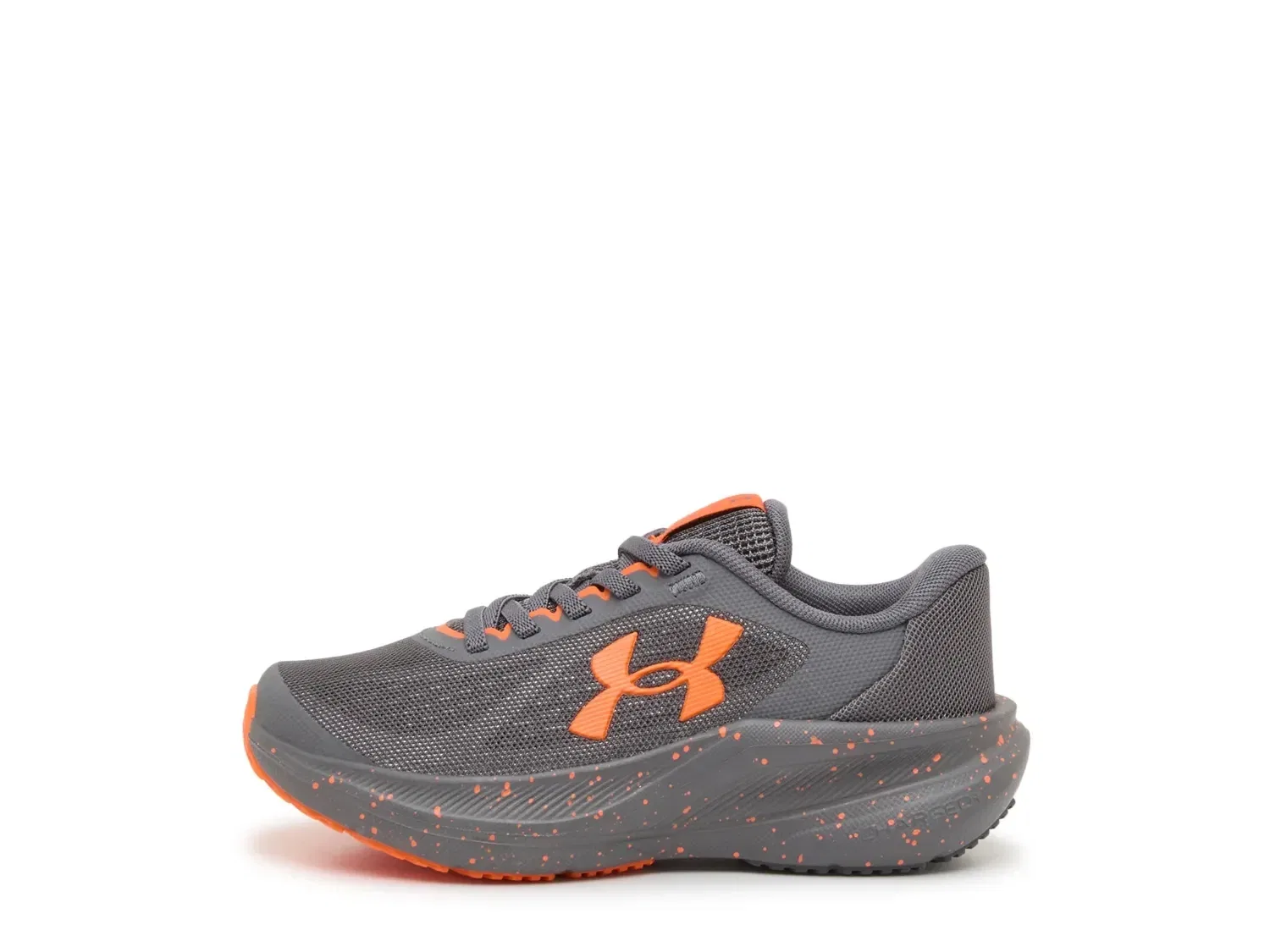 Кеды slip-on с Charged+ амортизацией, Under Armour, серо-оранжевые — фото 3