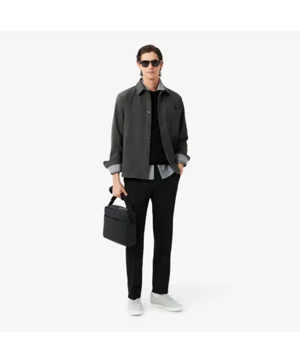 Свитер из мериносовой шерсти, круглый вырез, Lacoste, 031 — фото 4