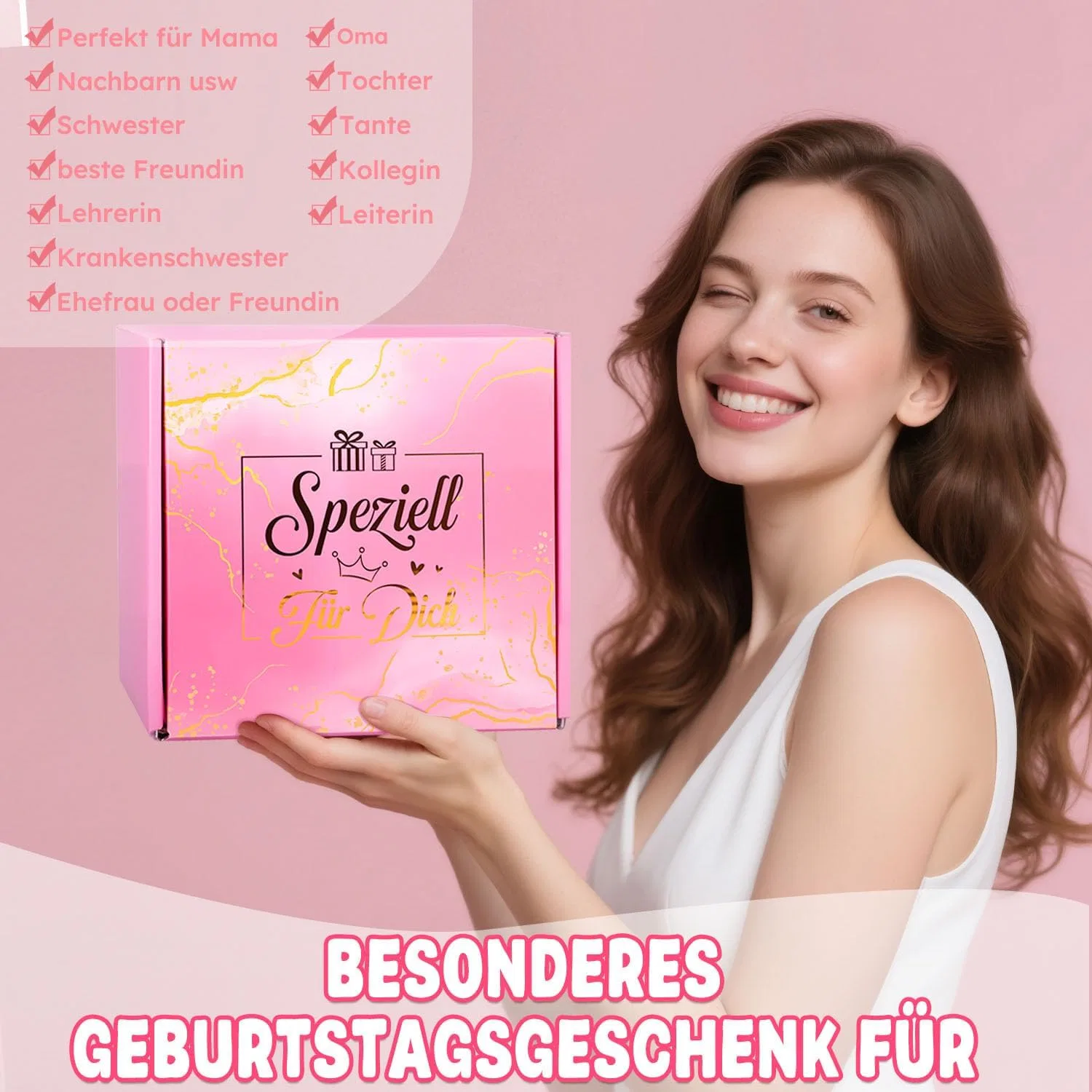 Подарочный набор Giftota для женщины на 30-летие, 9 предметов — фото 3