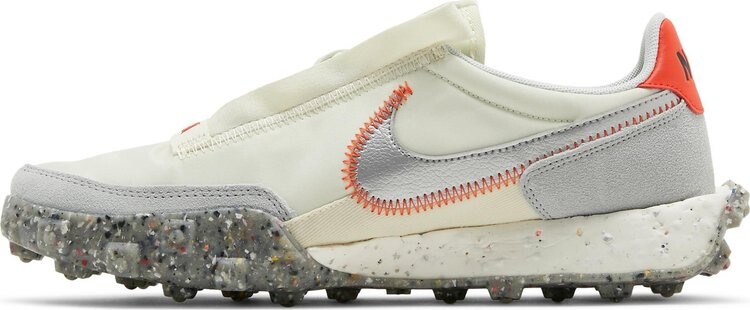 Кроссовки Nike Wmns Waffle Racer Crater 'Coconut Milk', кремовый — фото 4