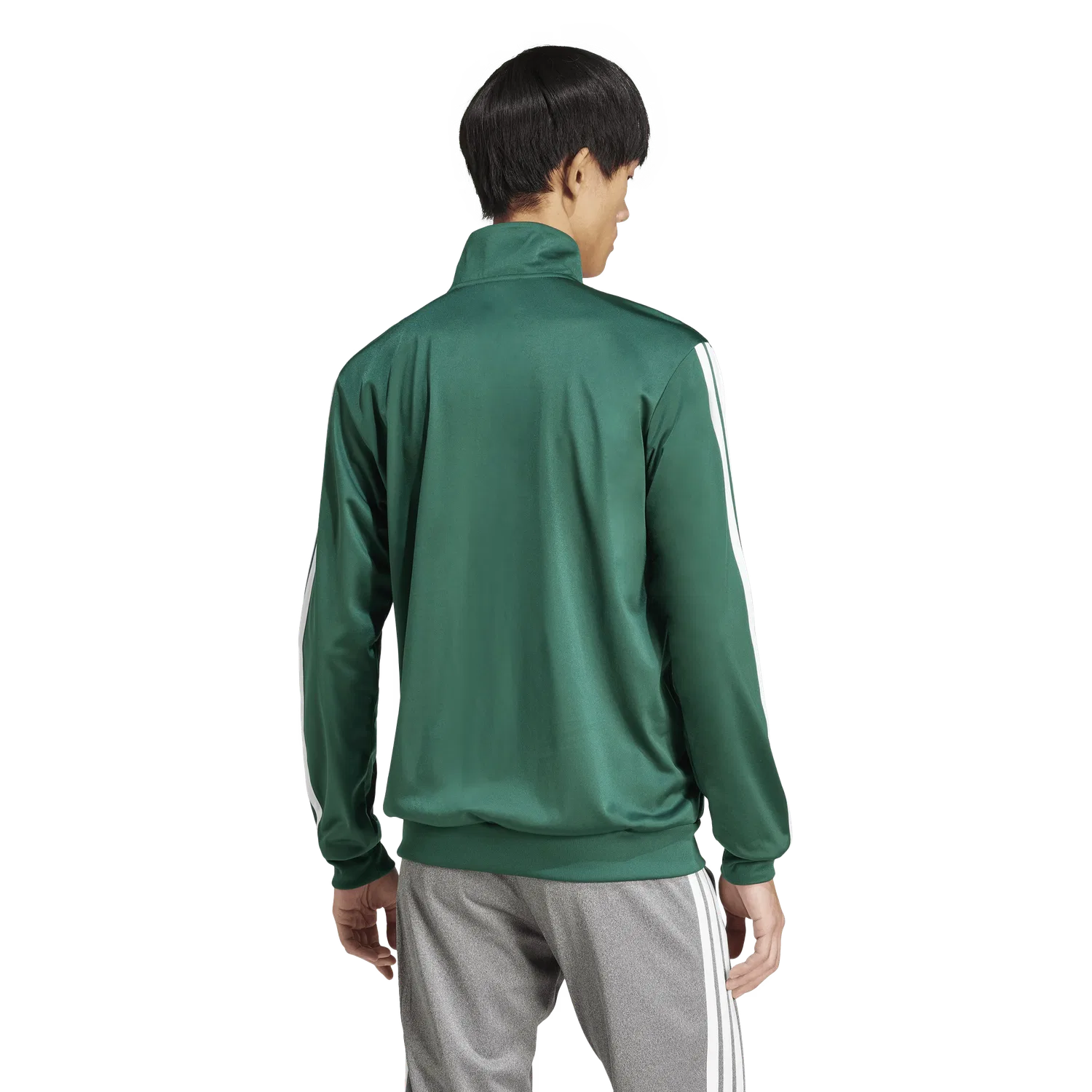 Мужская тренировочная куртка Adidas, зеленый — фото 3