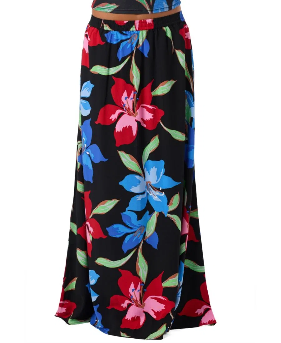 Юбка макси с цветочным принтом Lindon Floral O'Neill, Black