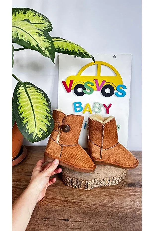 Детские ботинки для девочек на плоском ходу таба Vosvosbaby, Taba