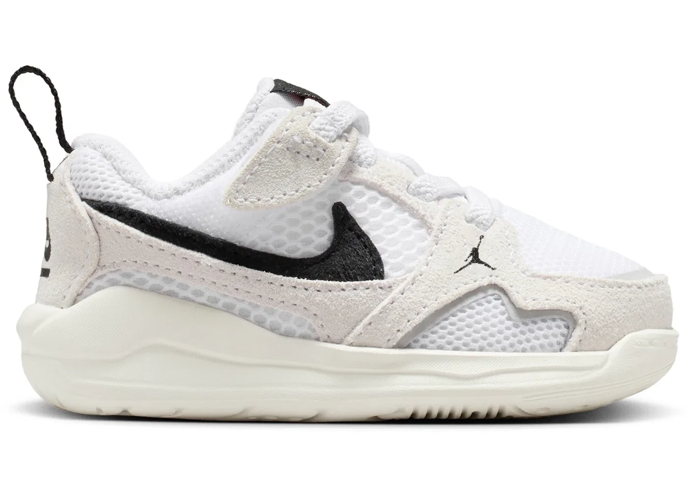 Детские кеды Lifestyle с принтом Jordan CMFT Era, White/White/Sail/Black
