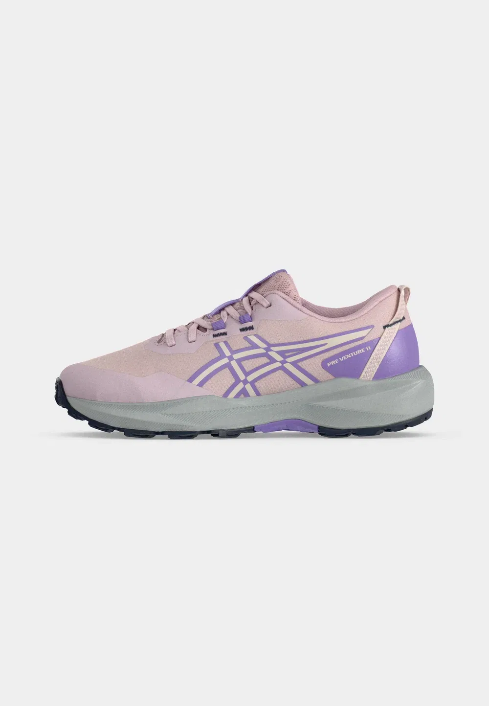 Pre Venture 11 унисекс - кроссовки для бега по пересеченной местности Asics, Barely Rose/Faded Plum — фото 2