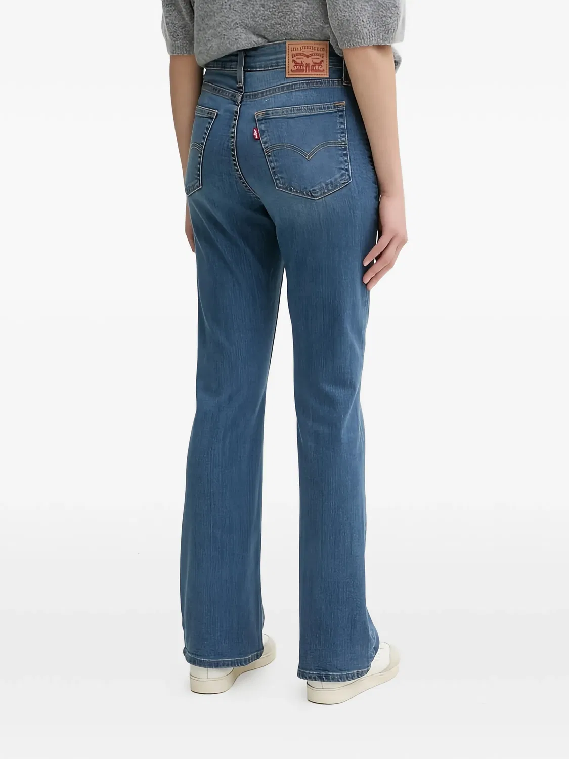 Джинсы 725 боткут синие Levi's, синий — фото 2