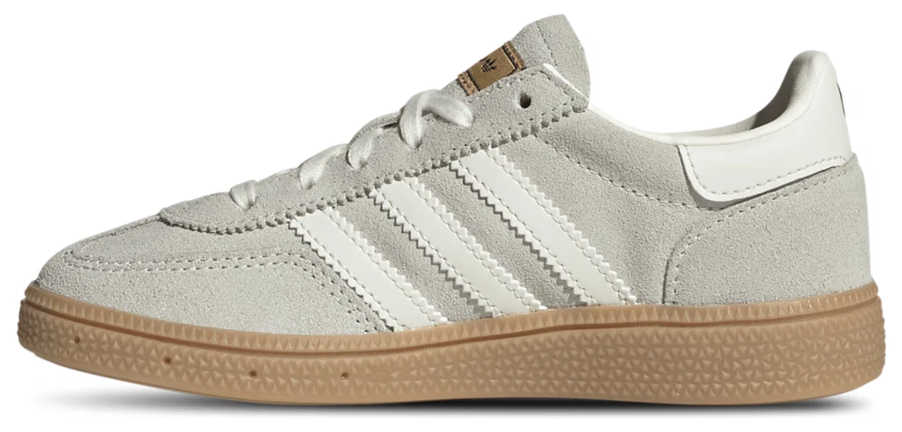 Кроссовки для мальчиков Handball Spezial Messi Adidas, цвет Ivory/Ivory/Gold Metallic — фото 2