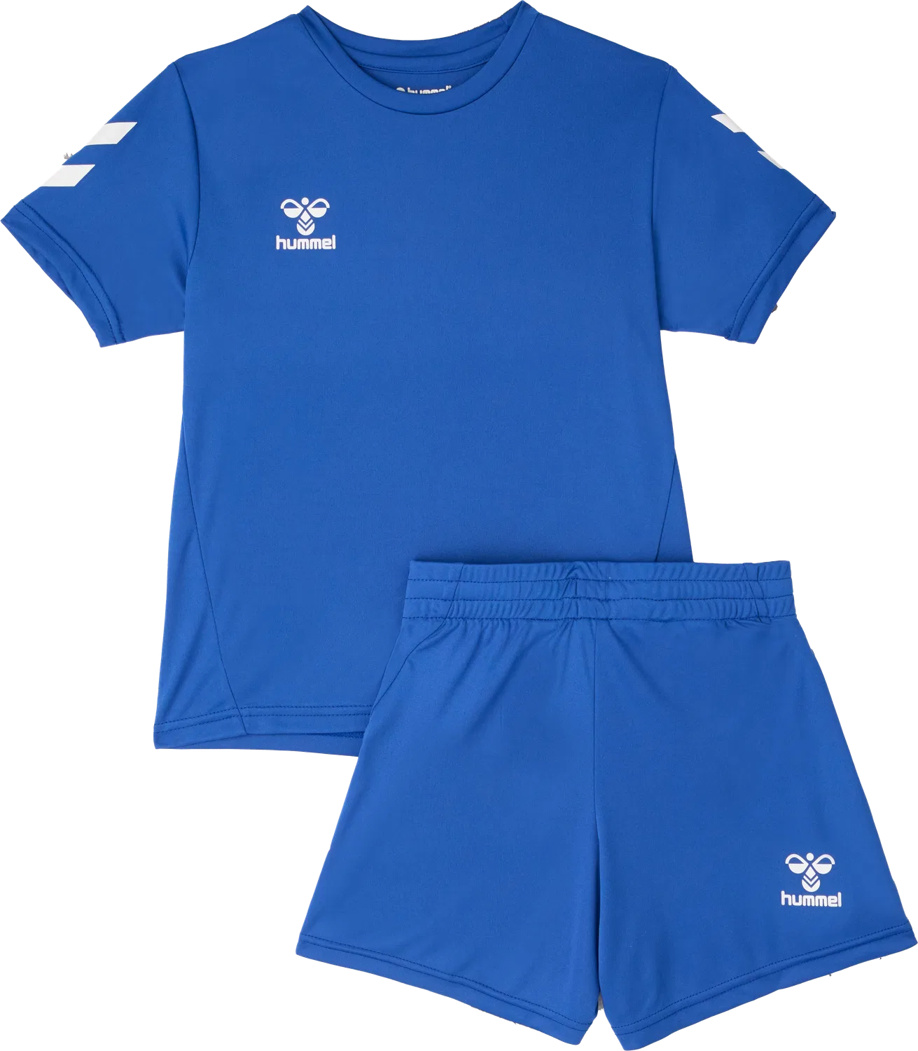 Детский спортивный костюм с коротким рукавом hummel, синий