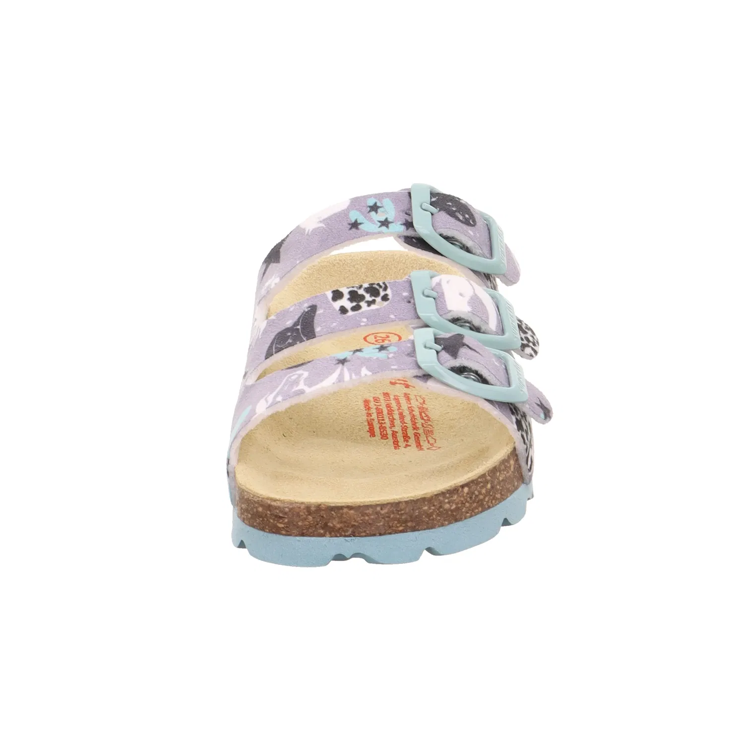 Мюли с глубоким ложем FUSSBETTPANTOFFEL Superfit, фиолетовый — фото 4