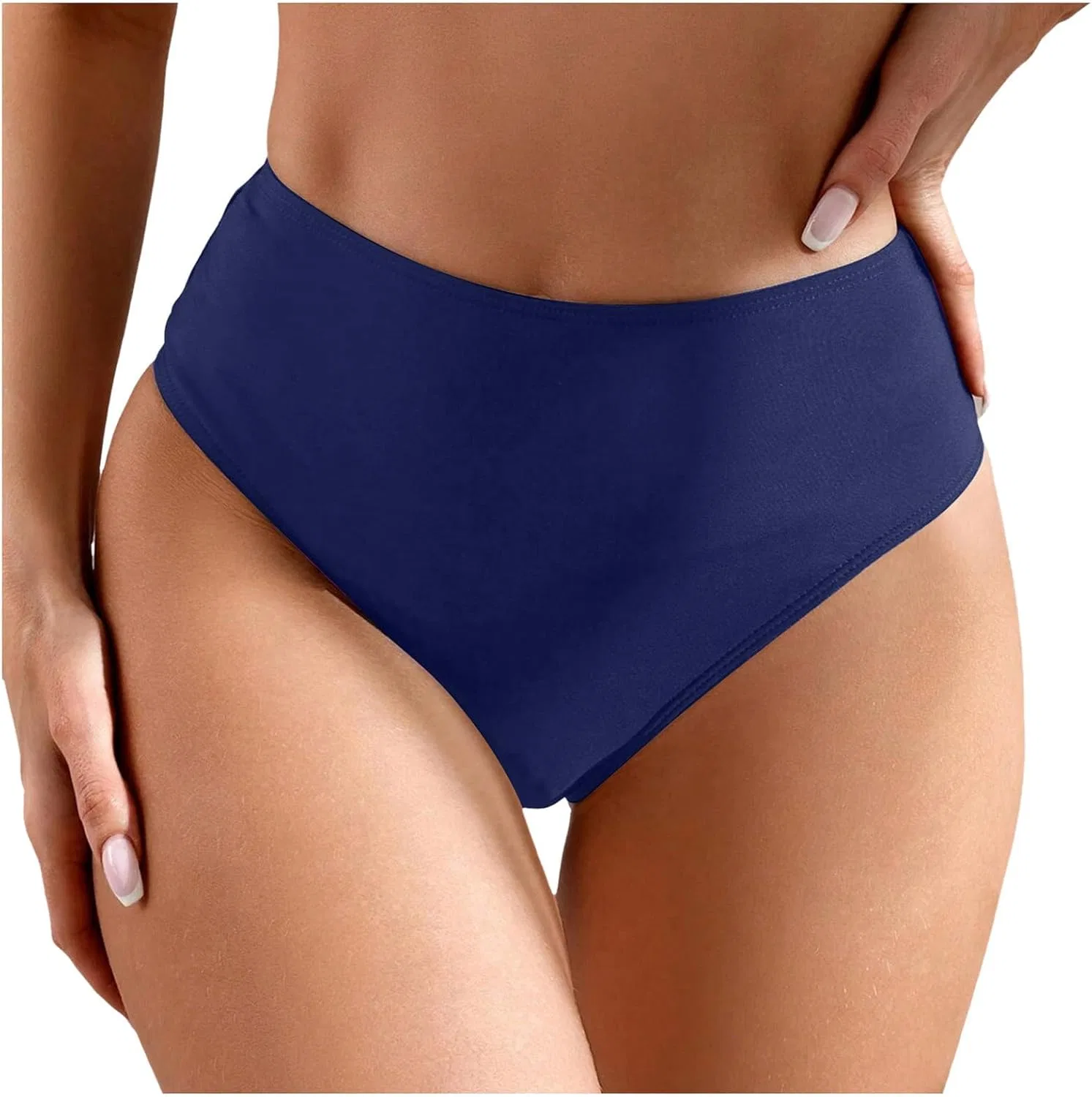 Женские бикини-шорты с защипом Generic, Navy