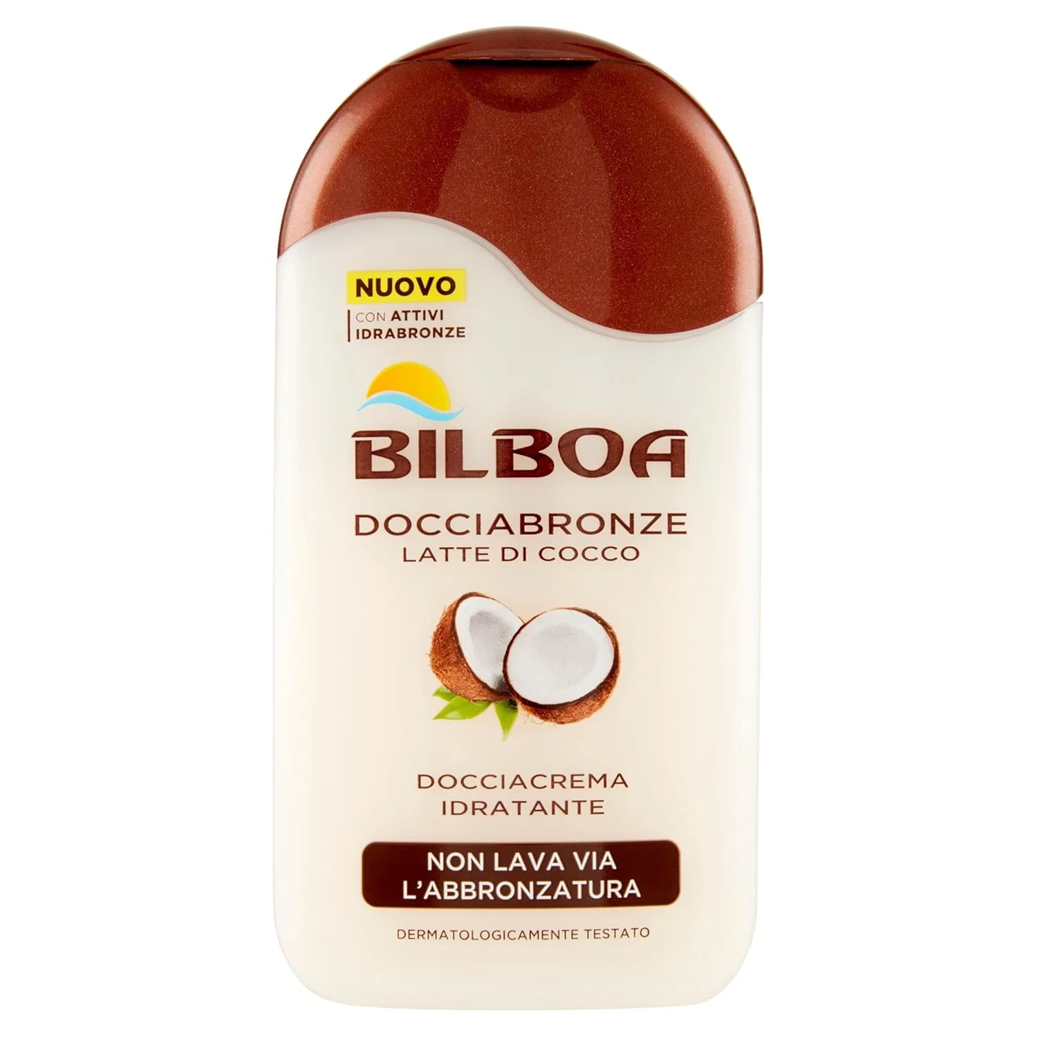 Крем-гель для душа Coconut Milk, увлажняющий, Bilboa, 220 мл