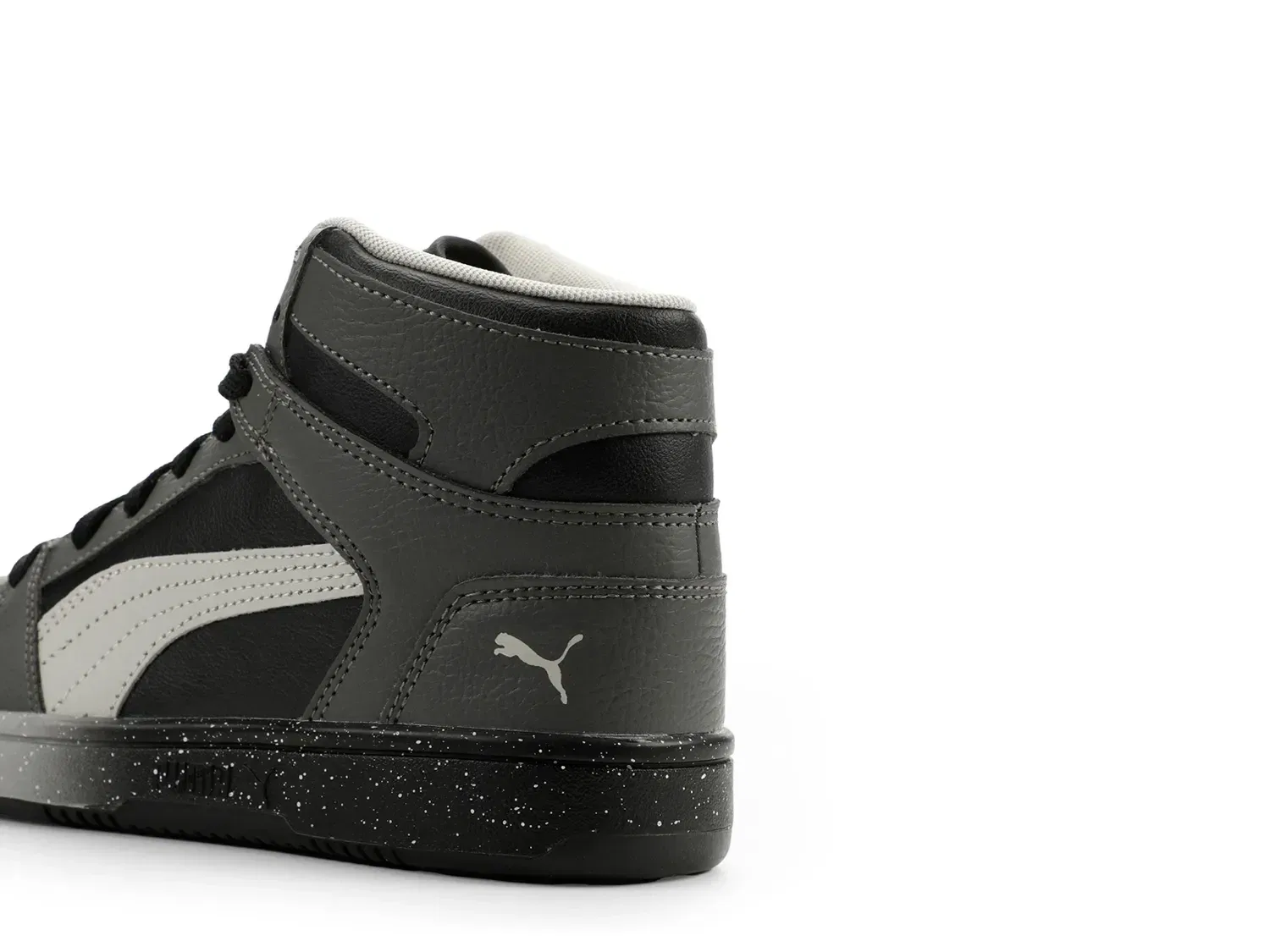 Кеды высокие Rebound Layup Speckle Fade, PUMA, серый — фото 2