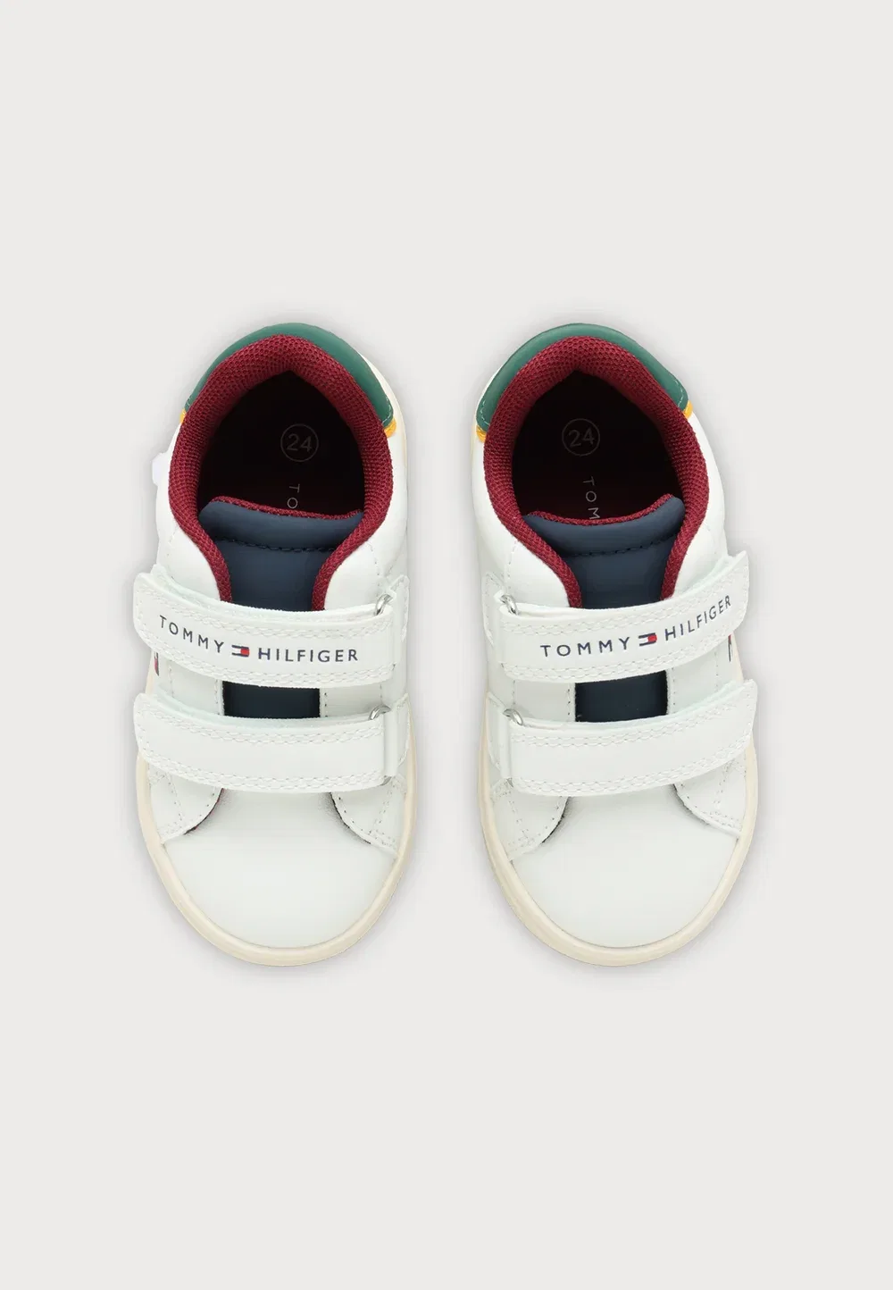 Кроссовки унисекс Hector Tommy Hilfiger, White/Multi-Color — фото 4