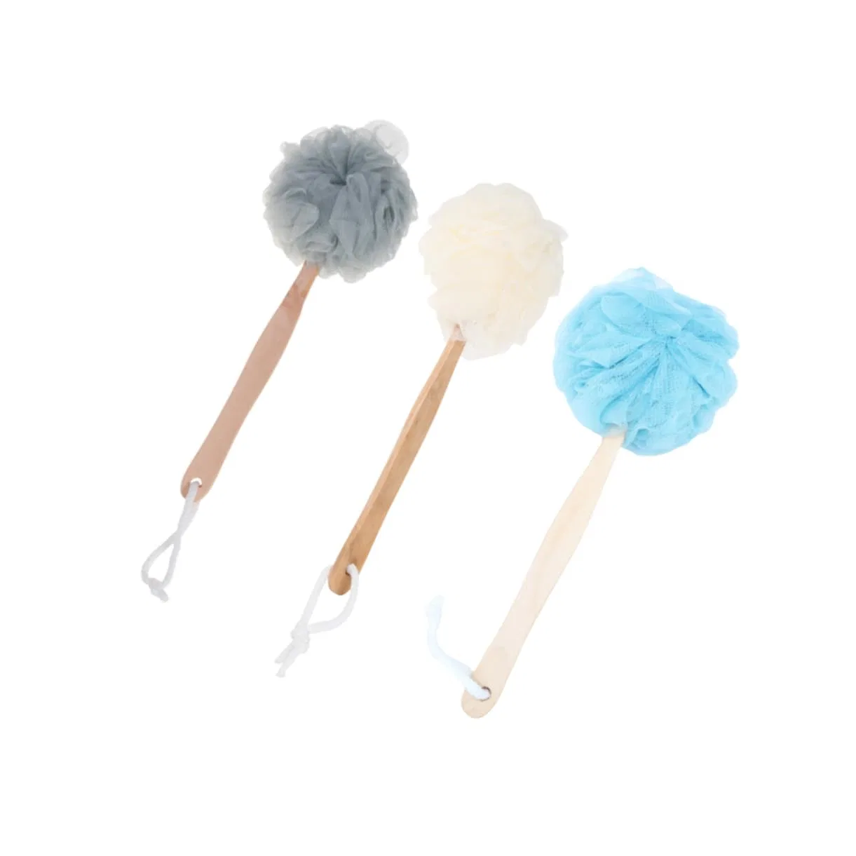 Набор щеток для душа, 3 шт, HAKIDZEL, 35.5x13.5x8 см
