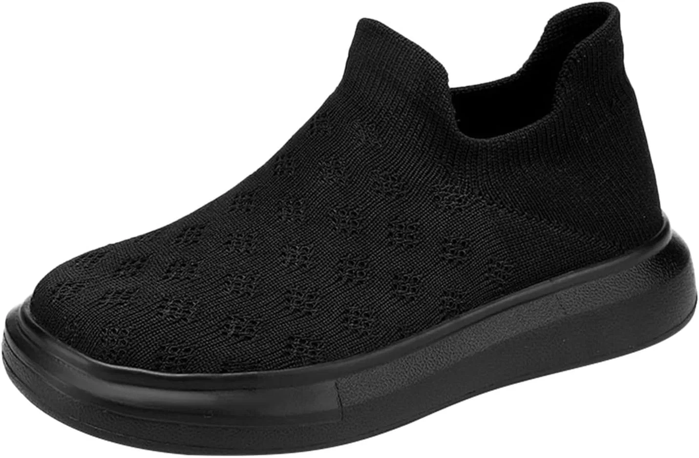 Детские кроссовки для мальчиков с дышащей сеткой, Black