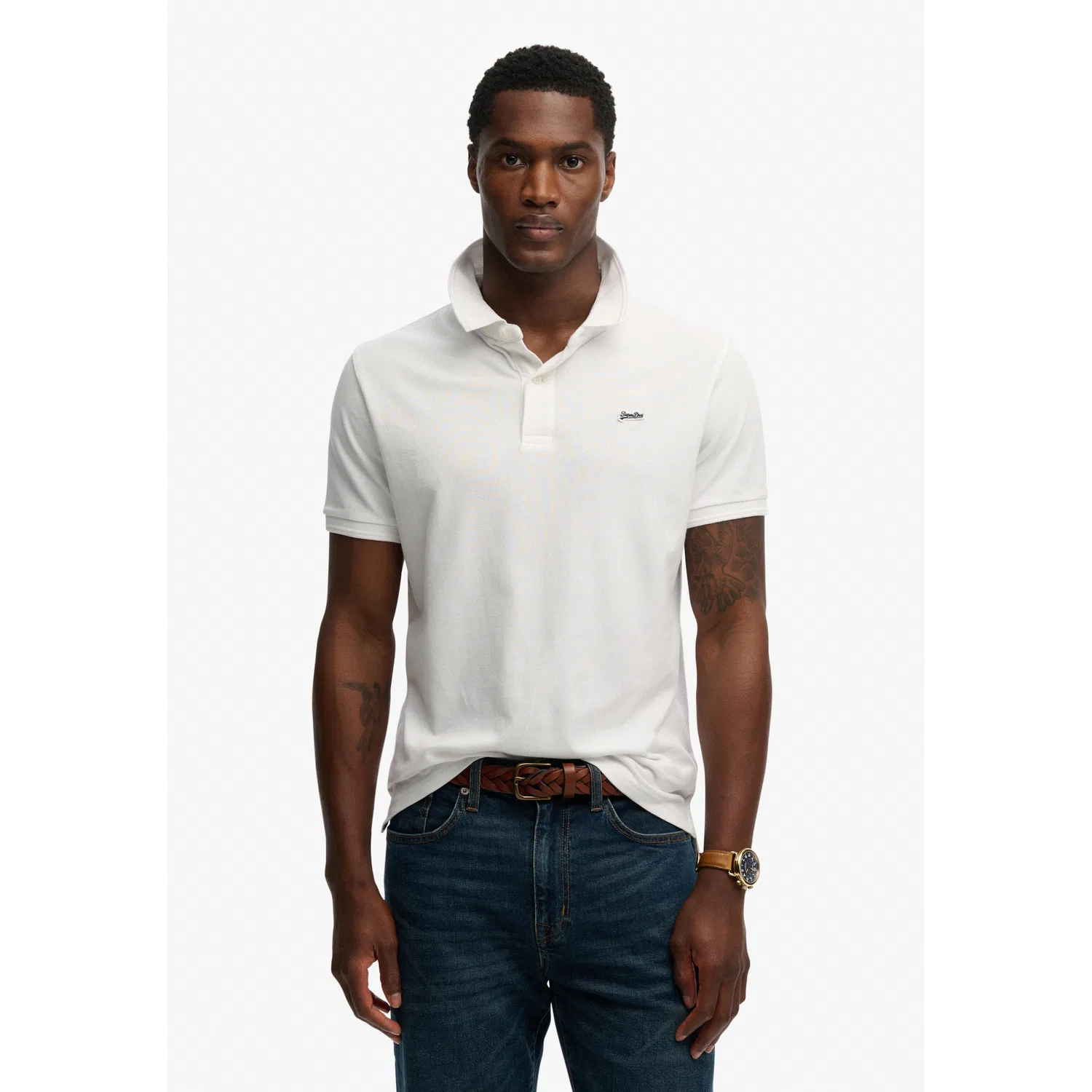 Мужское поло из пике Superdry, Optic