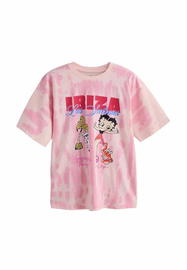 Футболка с принтом Betty Boop Next, Pink, розовый — фото 4