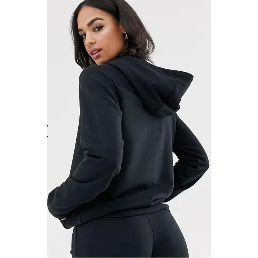 Свитшот женский с капюшоном Sportswear Essential Po Hoodie Nike, Черный — фото 4
