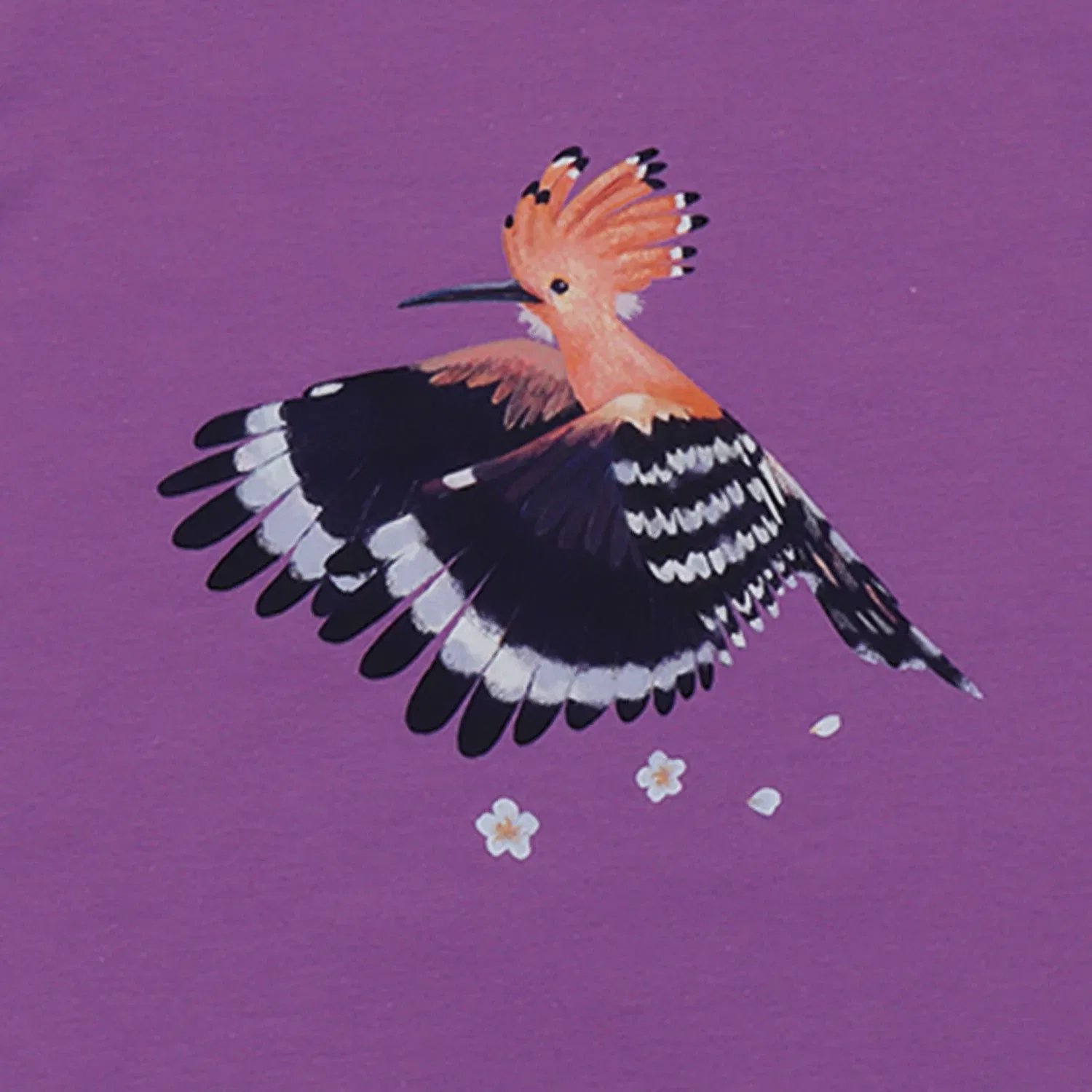 Футболка с принтом Happy Hoopoes Walkiddy, белый — фото 2