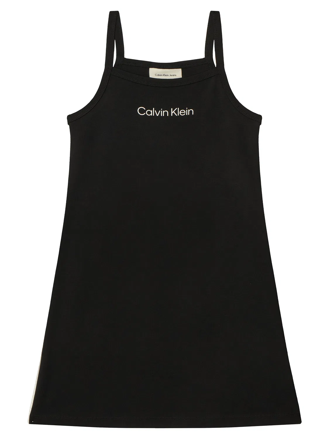 Летнее платье стандартного кроя для девочки Skater Calvin Klein, черный