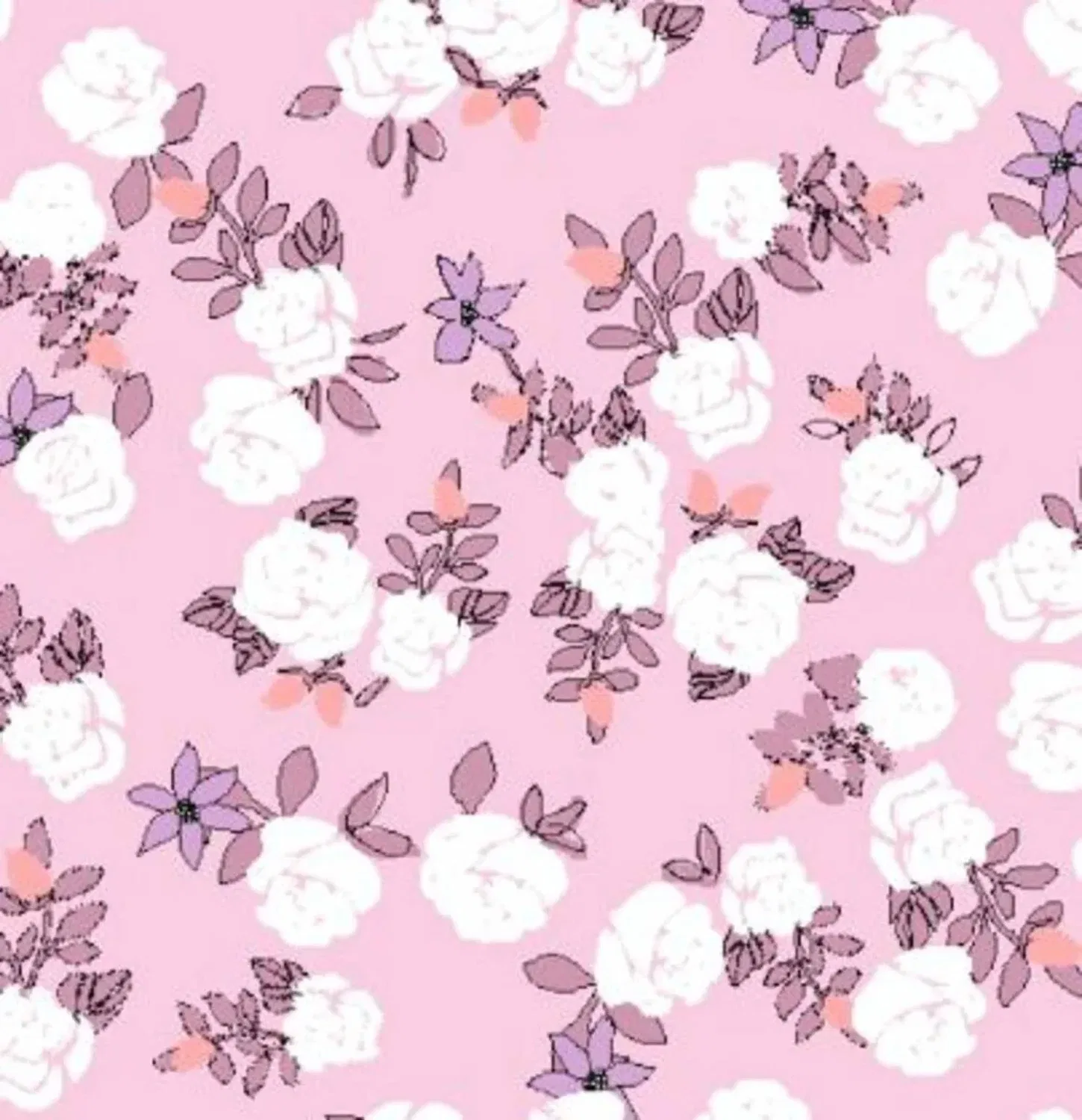 Детская блузка для девочек с завязками Noe Top THEME, Pink-White Florals — фото 2