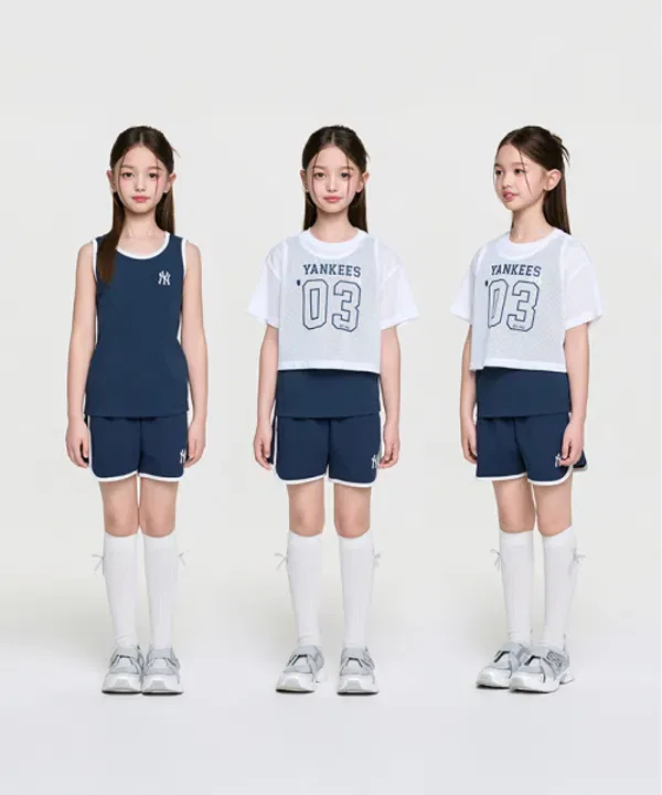 Комплект тишотка и шорты Sportive Varsity, Mlb Kids, navy