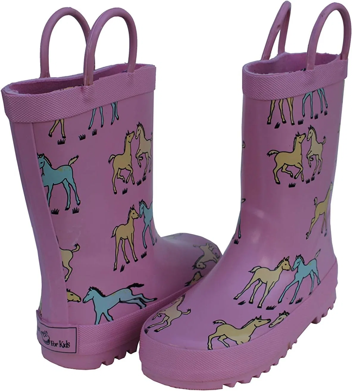 Детские резиновые сапоги для девочек Foxfire, Pink Ponies