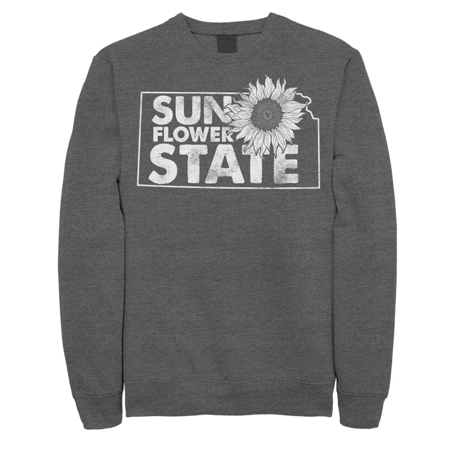 

Флисовая футболка с рисунком для юниоров Kansas "Sunflower State"