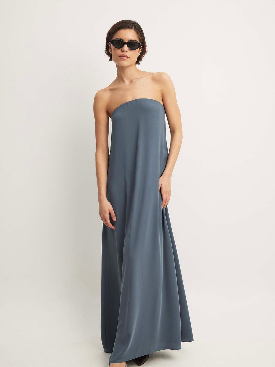 

Платье макси NA-KD Dress, серый