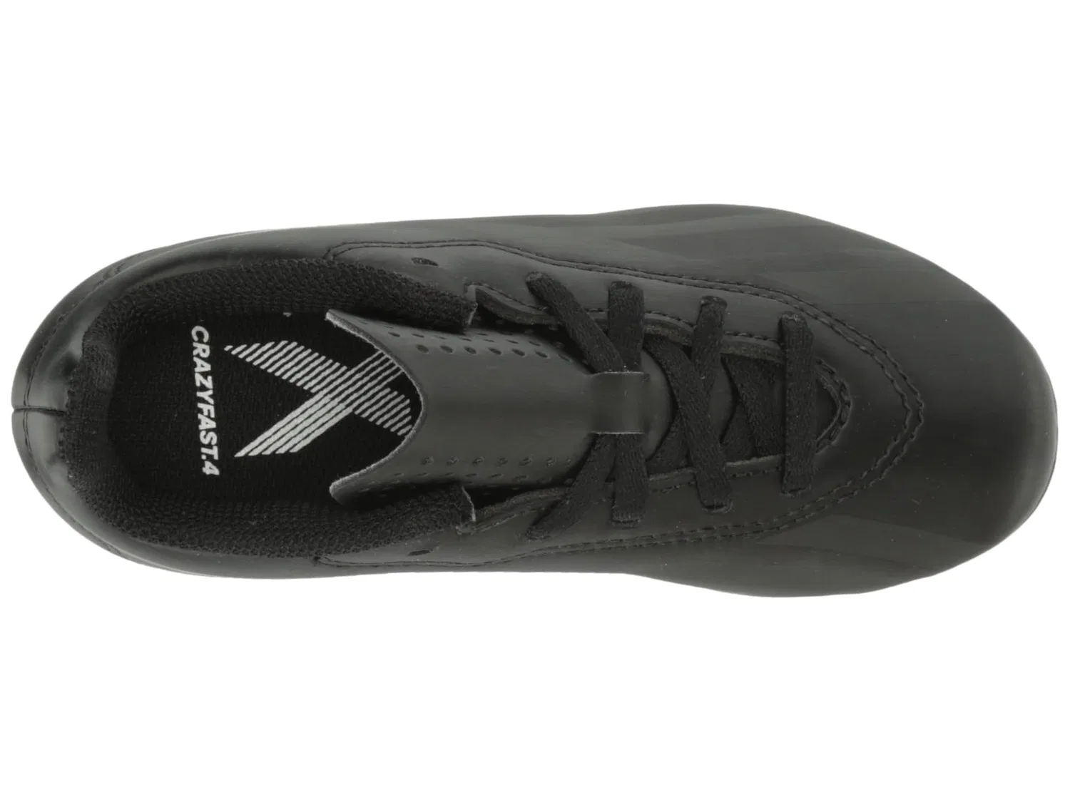 Детские бутсы для мальчиков с твердым покрытием X Crazylight.4 Adidas, Black Black Black Core — фото 3