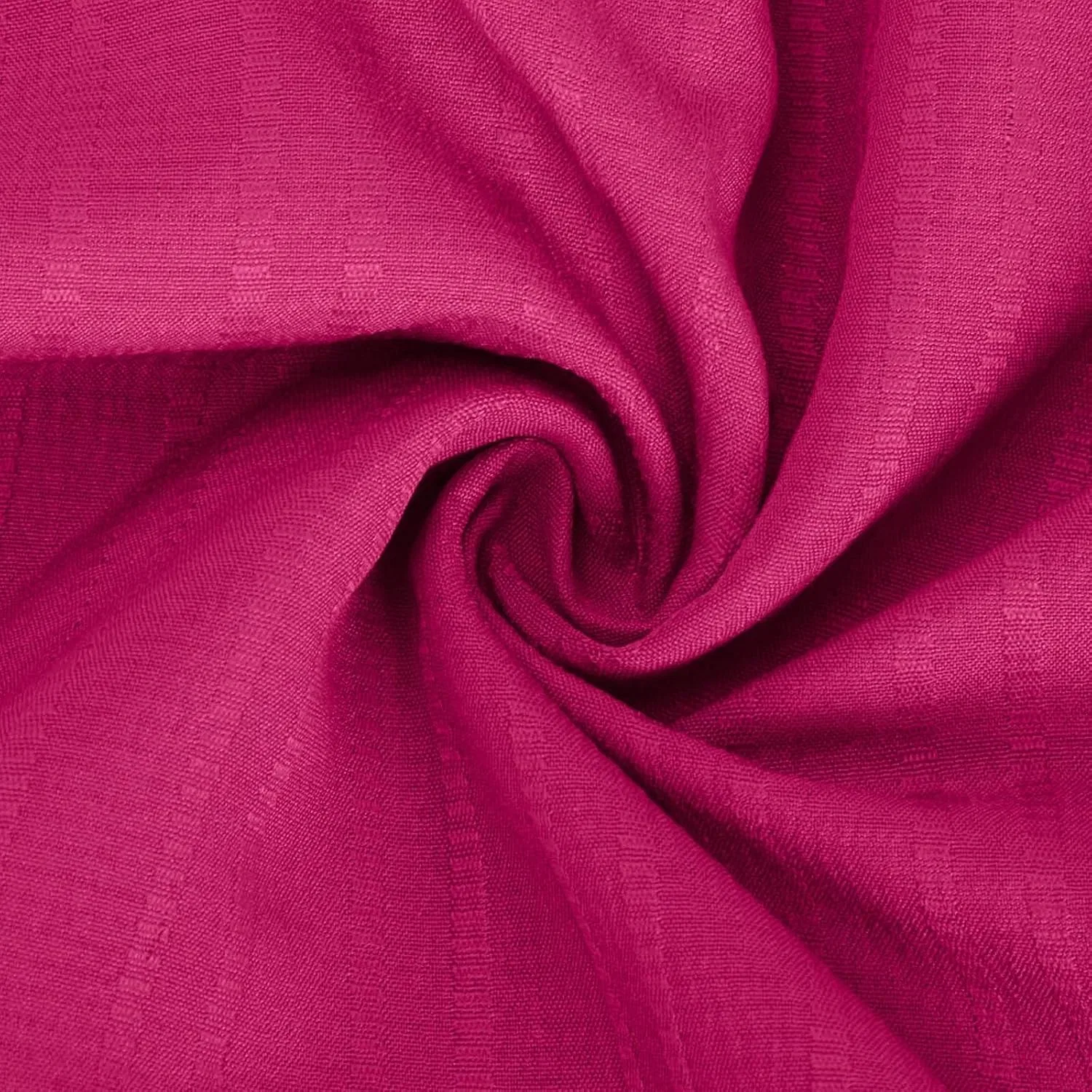 Женское повседневное мини-платье с V-образным вырезом и рюшами, Hot Pink — фото 2