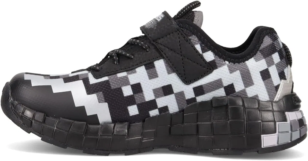 Детские кроссовки для мальчиков Mega-Craft Skechers, Black/Charcoal — фото 4