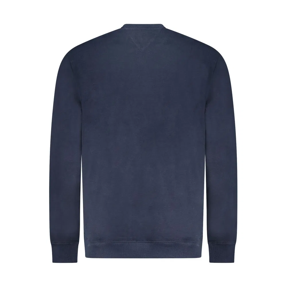 Мужской свитшот с вышивкой логотипа Tommy Hilfiger, Blue — фото 2