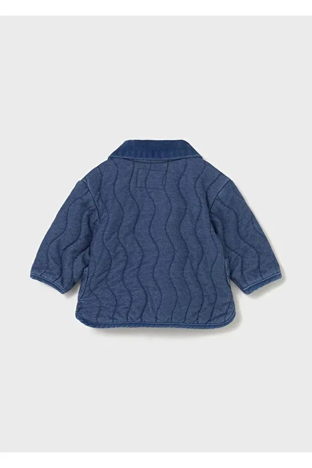 Детское пальто для девочек с длинным рукавом Mayoral, Navy Blue — фото 3
