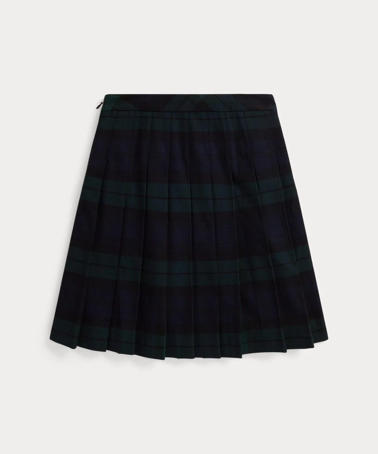Детская плиссированная юбка в клетку с регулируемой талией POLO RALPH LAUREN CHILDRENSWEAR, Black — фото 2