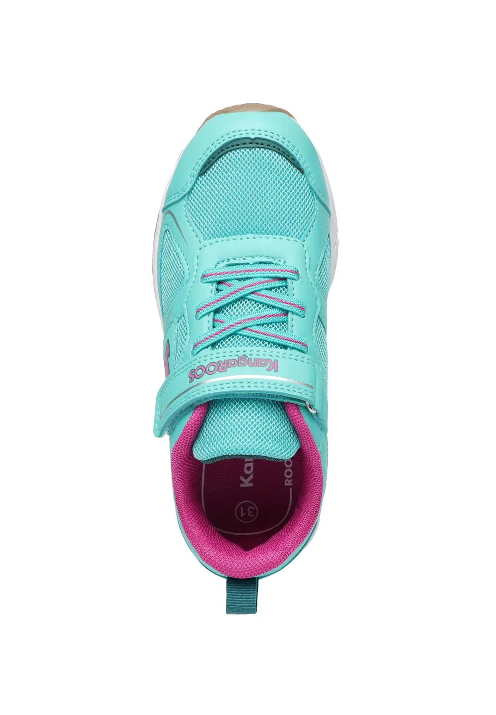 Кроссовки Kinder k-ni roug ev sneaker 10414 000 4420 ocean/fuchsia унисекс - кроссовки Kangaroos, Ocean Fuchsia — фото 3