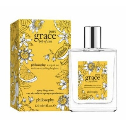 Philosophy Pure Grace Pop of Sun Spray Аромат для женщин, 4 жидких унции - Получить как P — фото 3