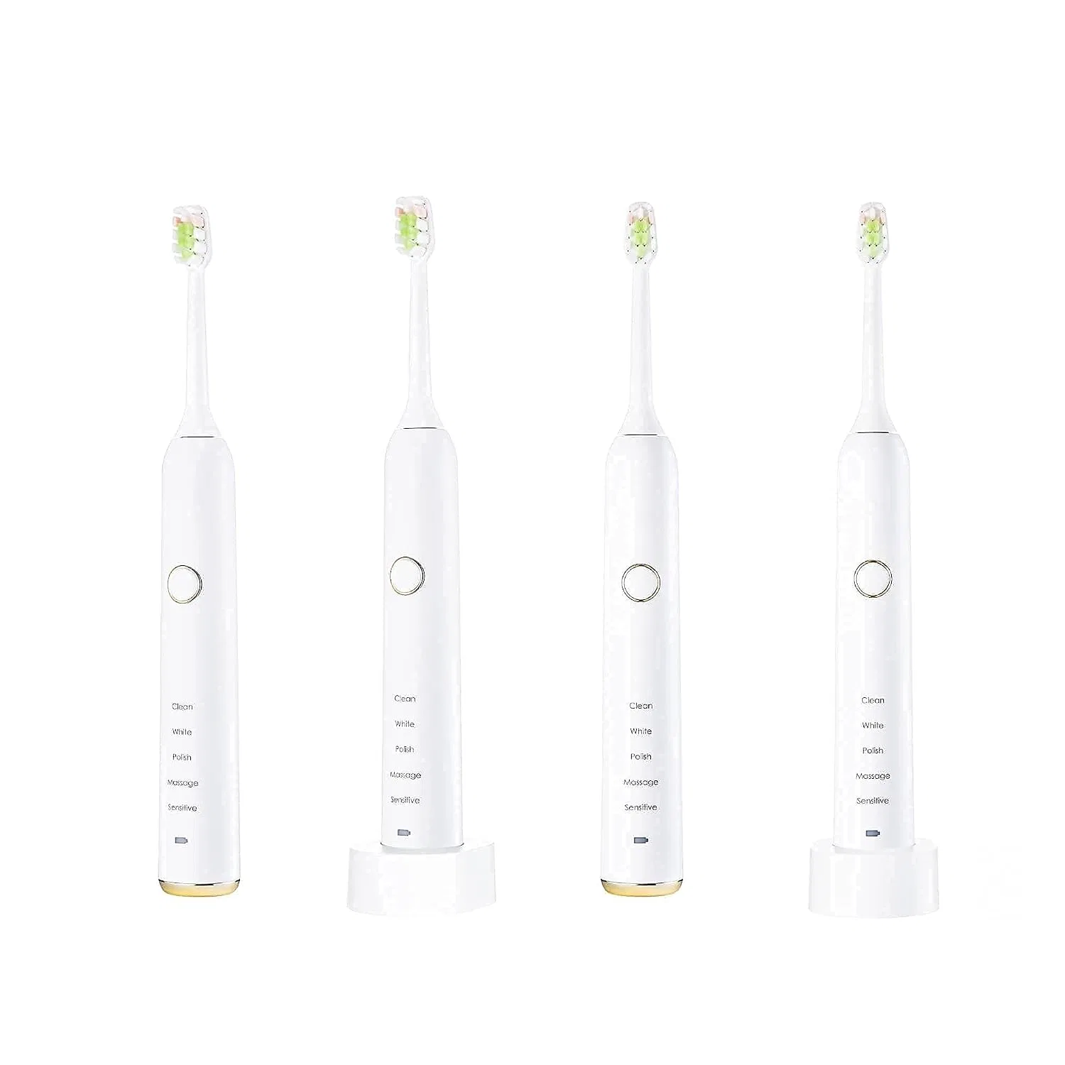 Звуковая зубная щетка, 5 режимов, VITAMMY, 1 шт, 250 г, White — фото 4