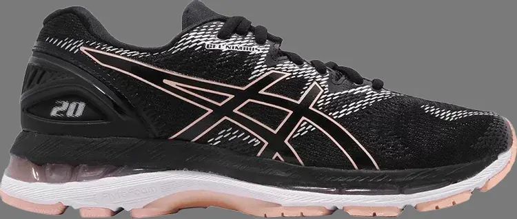 

Кроссовки wmns gel nimbus 20 'black rose' Asics, черный