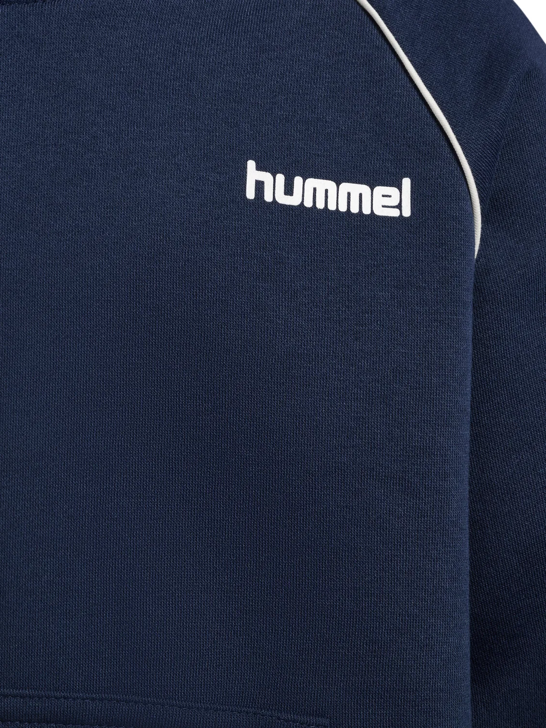 Детское худи свободного кроя Hmljr Loose Lifestyle Hummel, Blau Navyblau Gletscherblau — фото 3
