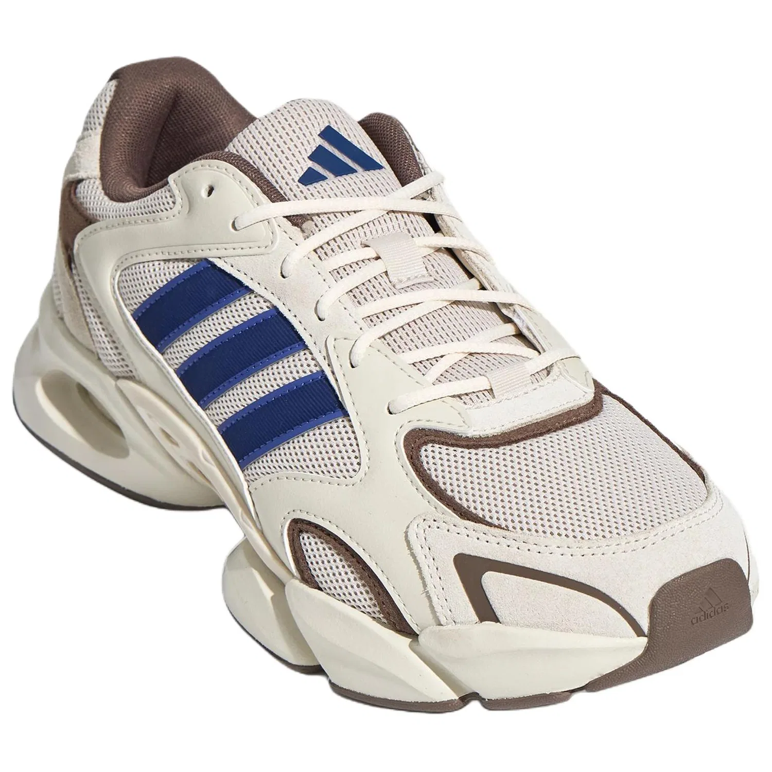 Детские кроссовки с массивной подошвой MEGASTRIDE Adidas, Bauxite Brown/Indigo/Dark Blue — фото 4