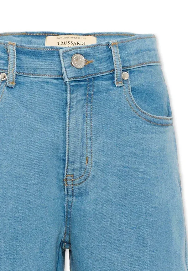 Шорты джинсовые Shorts Tru Trussiardi Junior, denim Tru Trussardi Junior, деним — фото 3