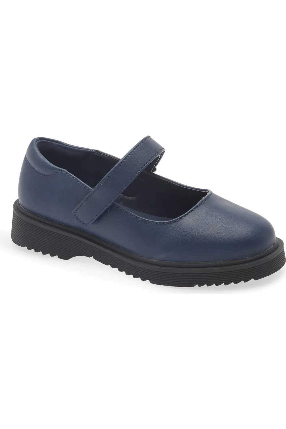 Детские туфли Мэри Джейн с регулируемым ремешком Grace Back to School Nordstrom, темно синий