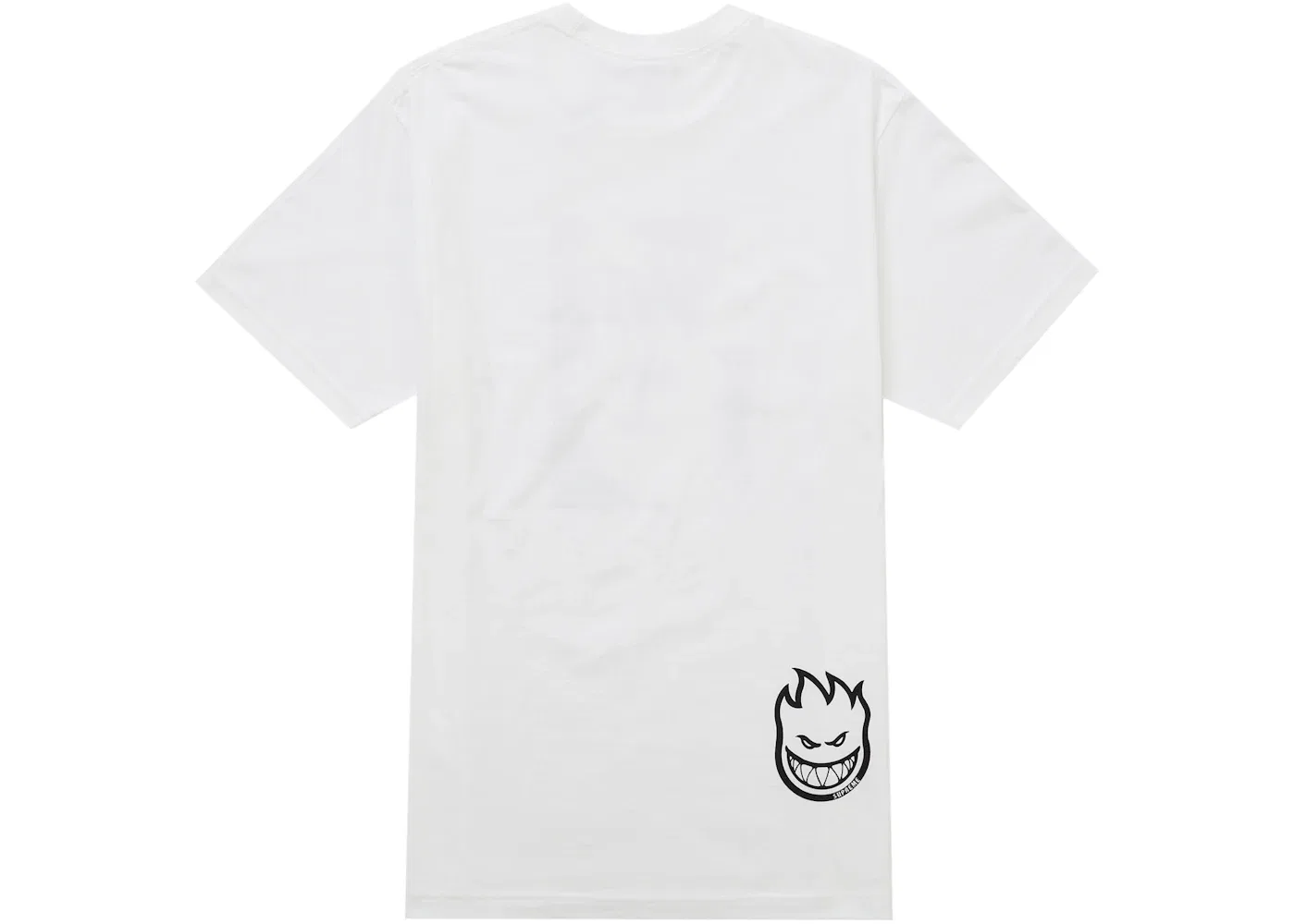 Мужская футболка с принтом Supreme Spitfire Flag Tee, White — фото 2